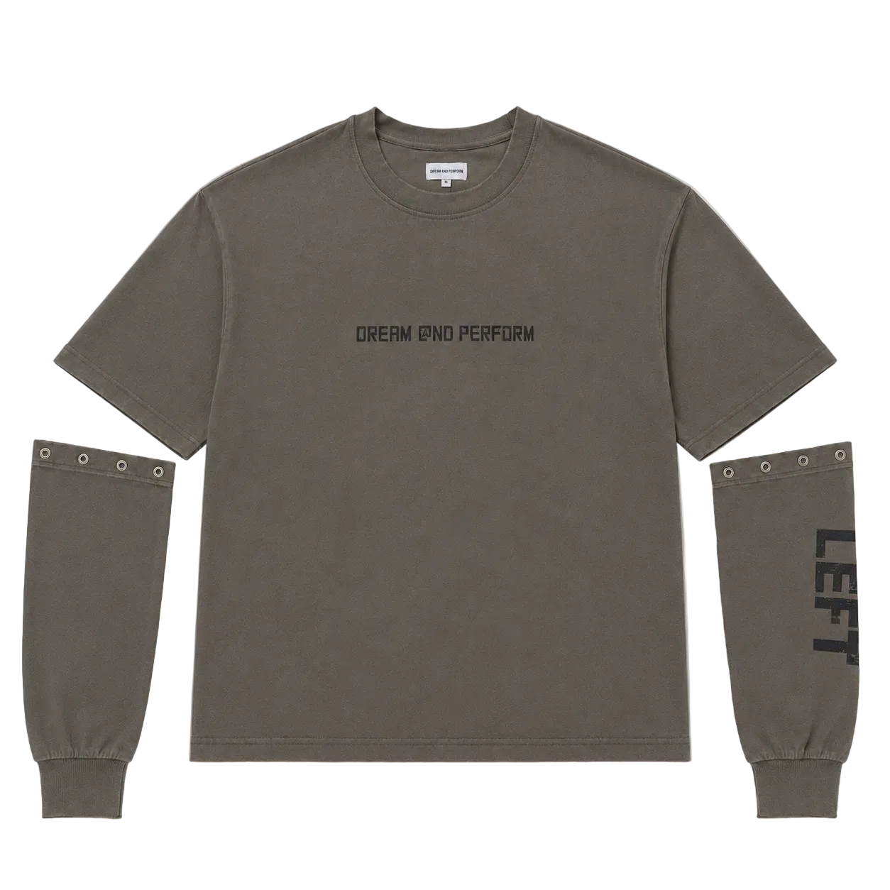 Olive Detachable Longsleeve