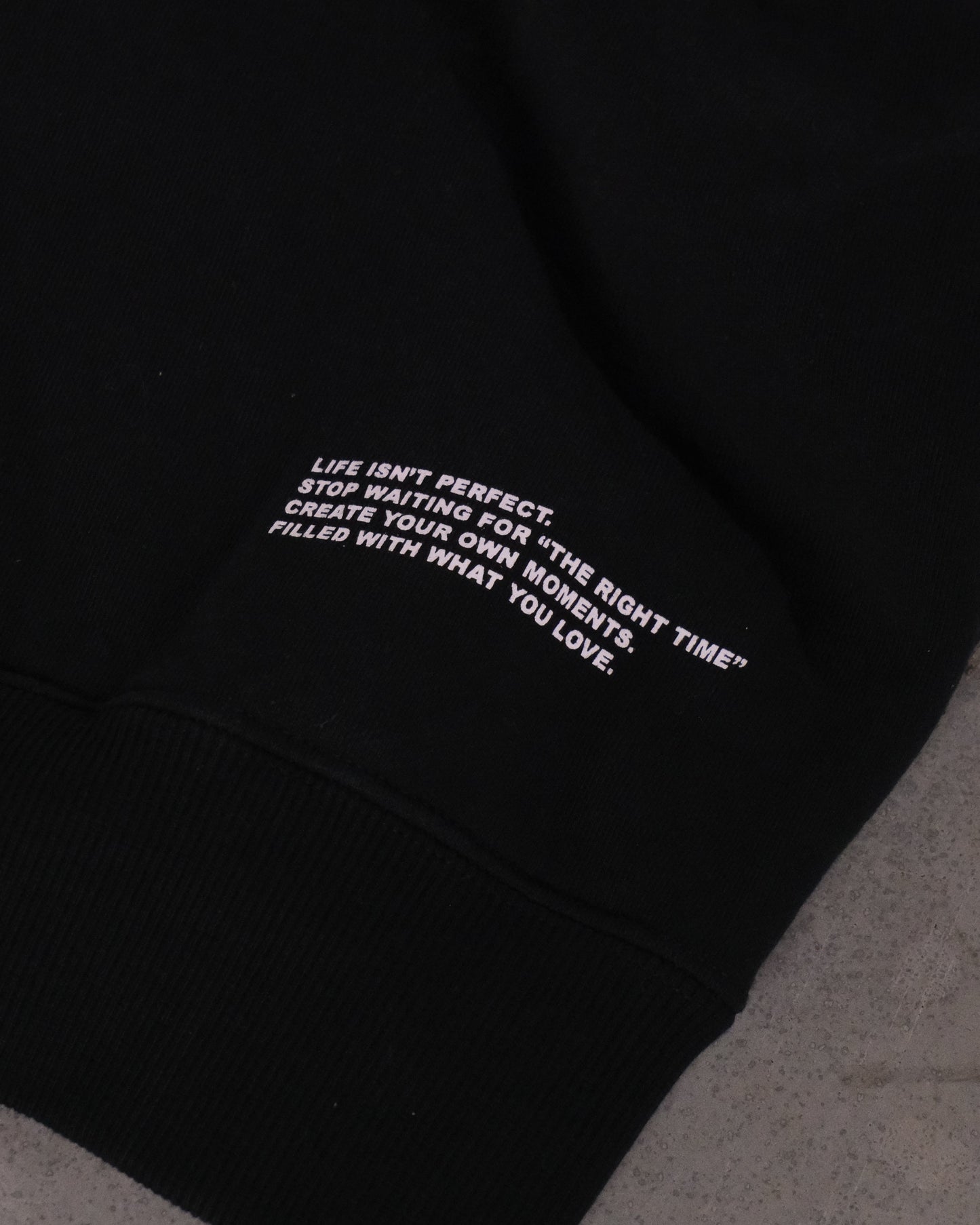 Black Signature Hoodie