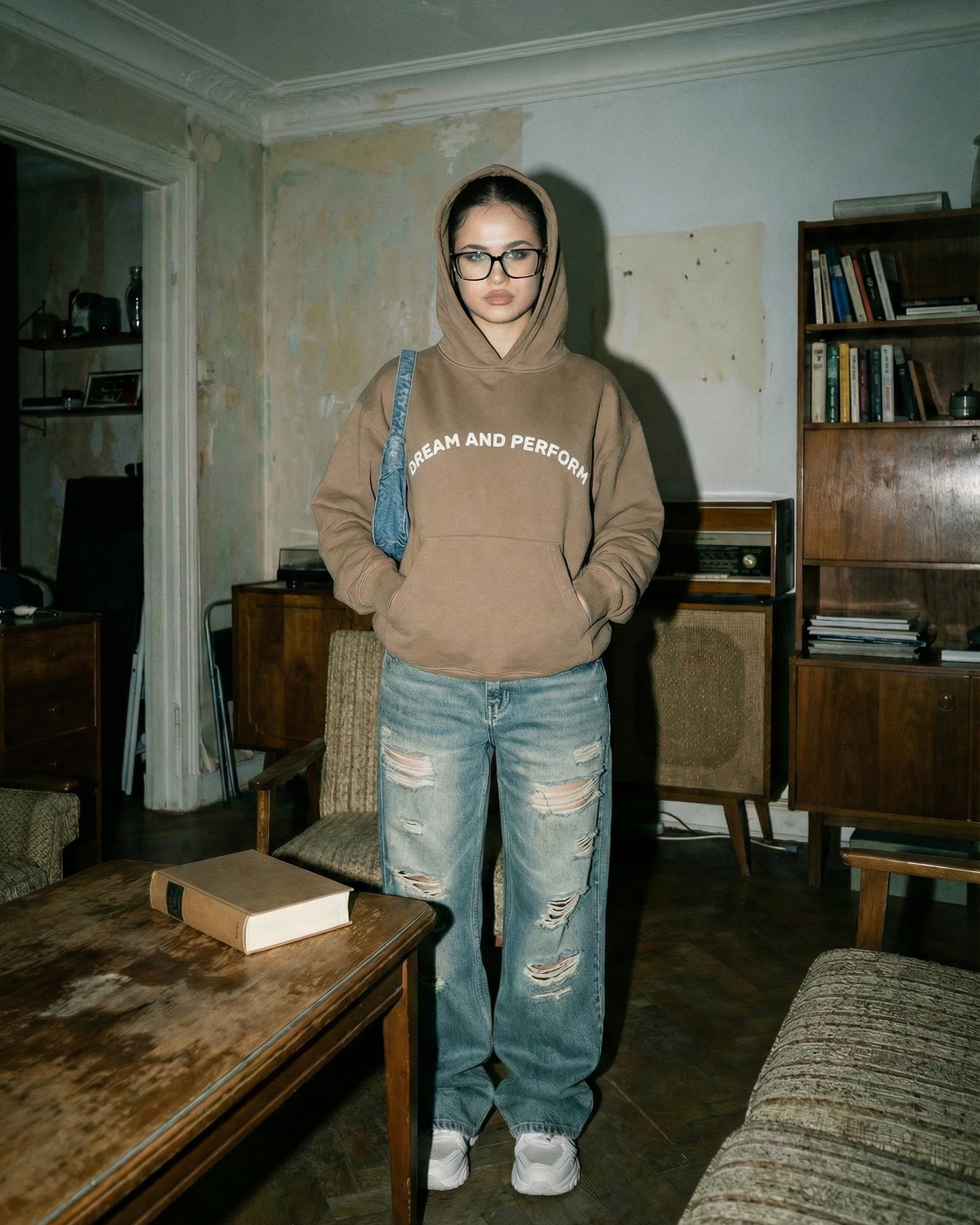 Taupe Signature Hoodie