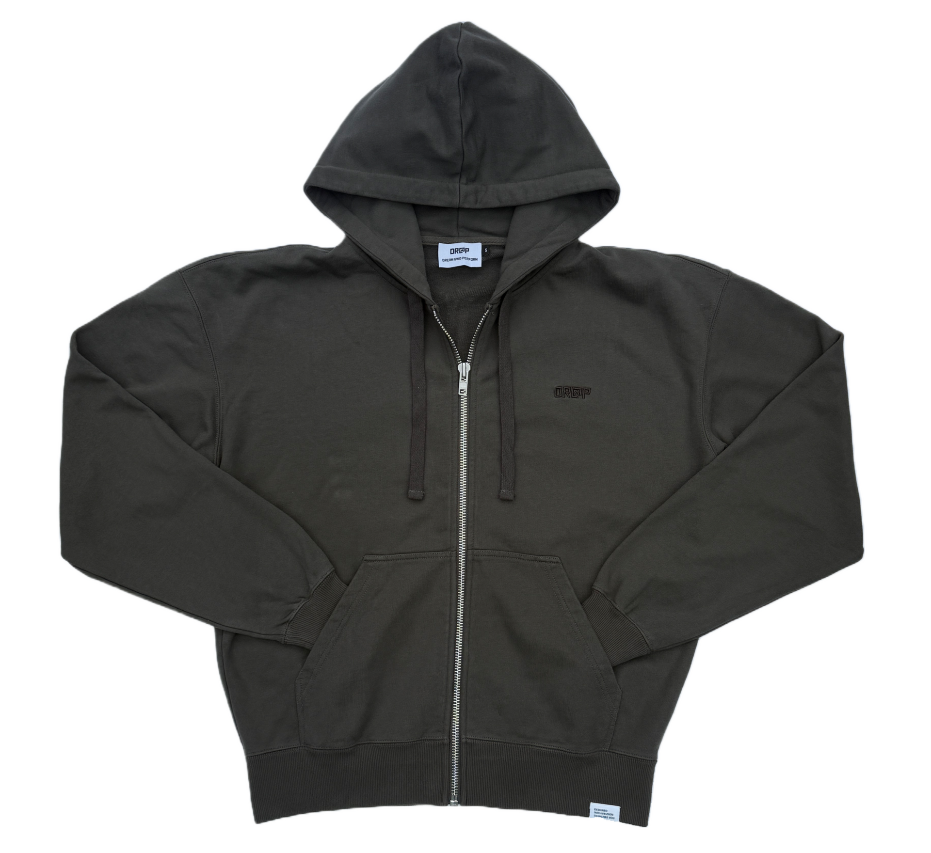 Extra dark Green Zipup